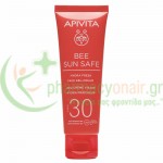 APIVITA - Bee Sun Safe Ενυδατική Κρέμα-Gel Προσώπου SPF30 με Θαλάσσια Φύλη & Πρόπολη 50mL Αντιηλιακά Προσώπου